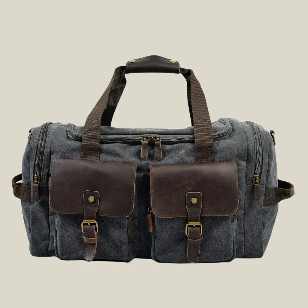 Oakern Expedition Duffel – Vintage Canvas Travel Bag