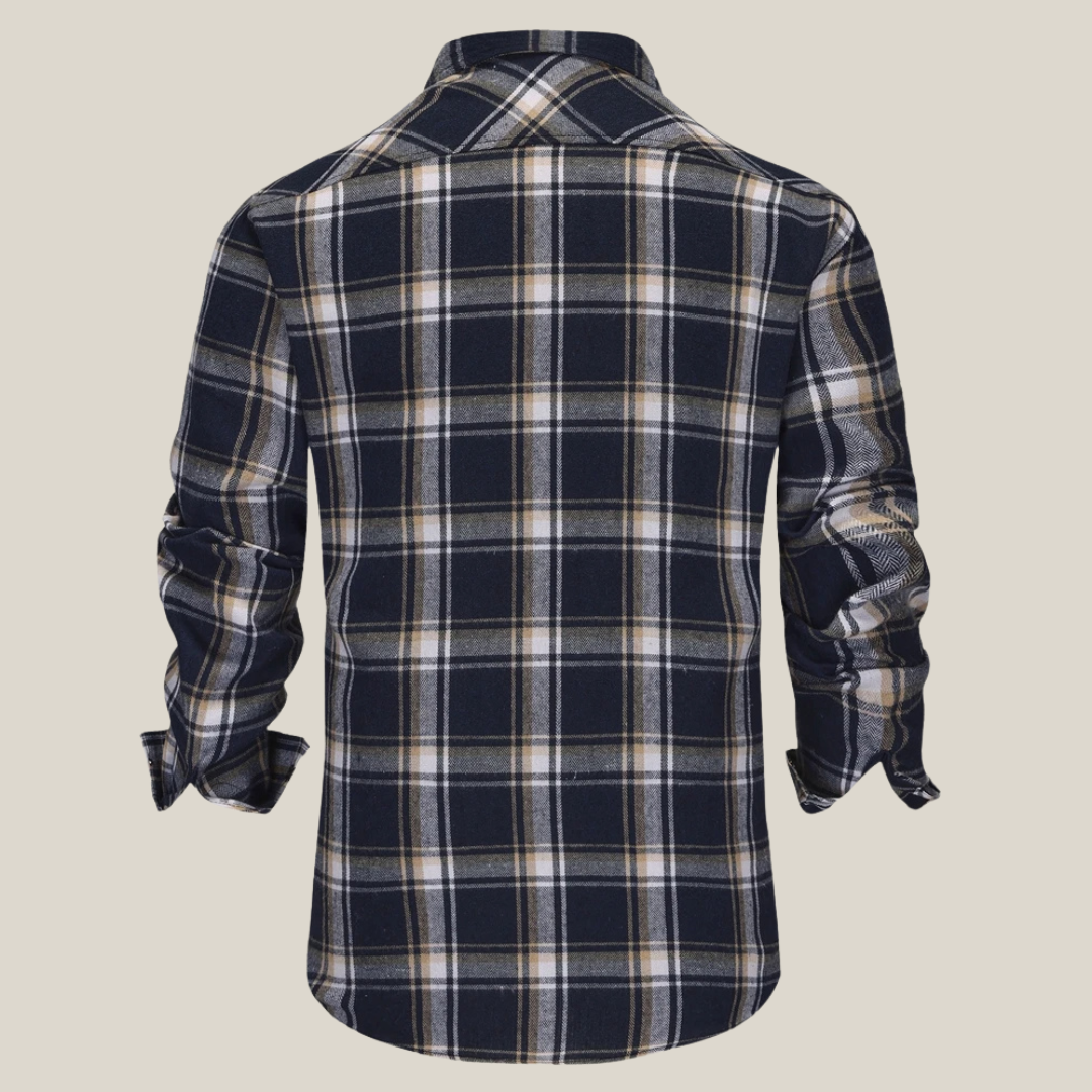 Oakern Men's Harbor Heavyweight Flannel Shirt