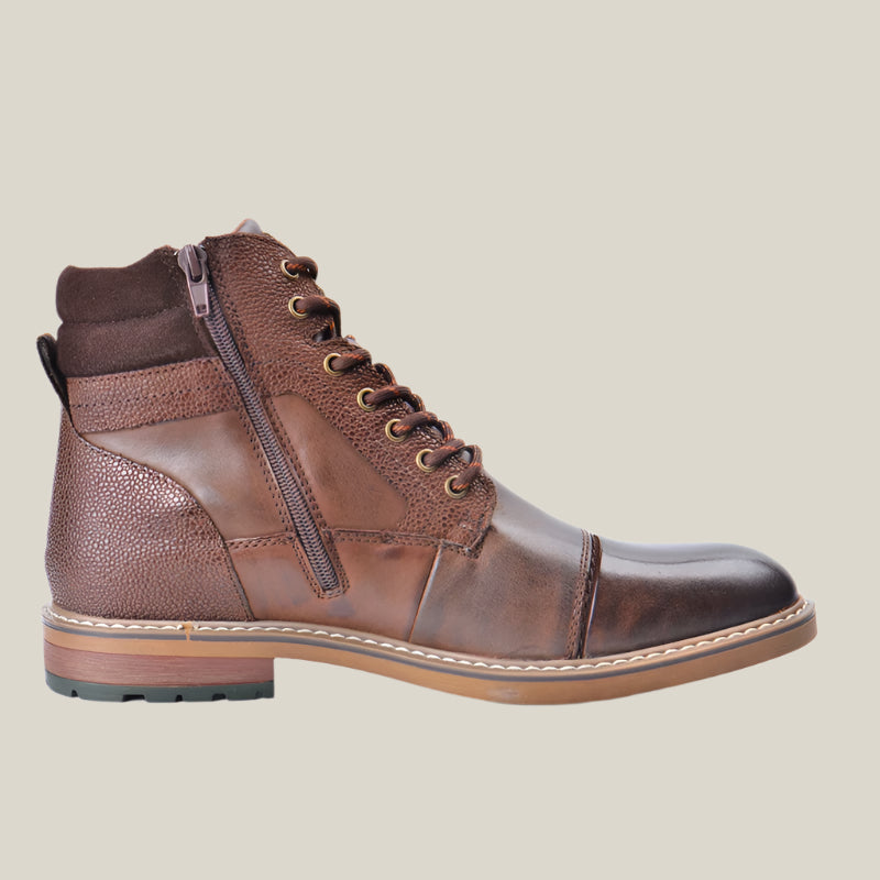 Timber Ridge Leather Boots - Oakern