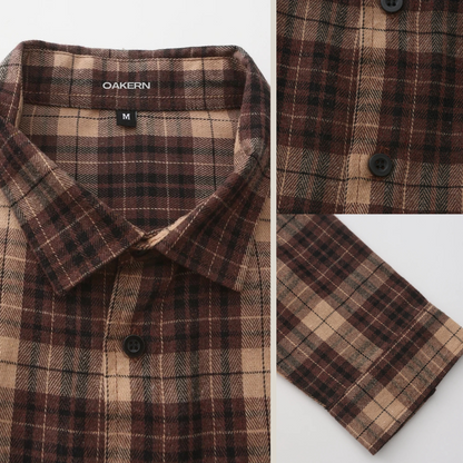 Oakern Men's Freedom Flannel Shirt