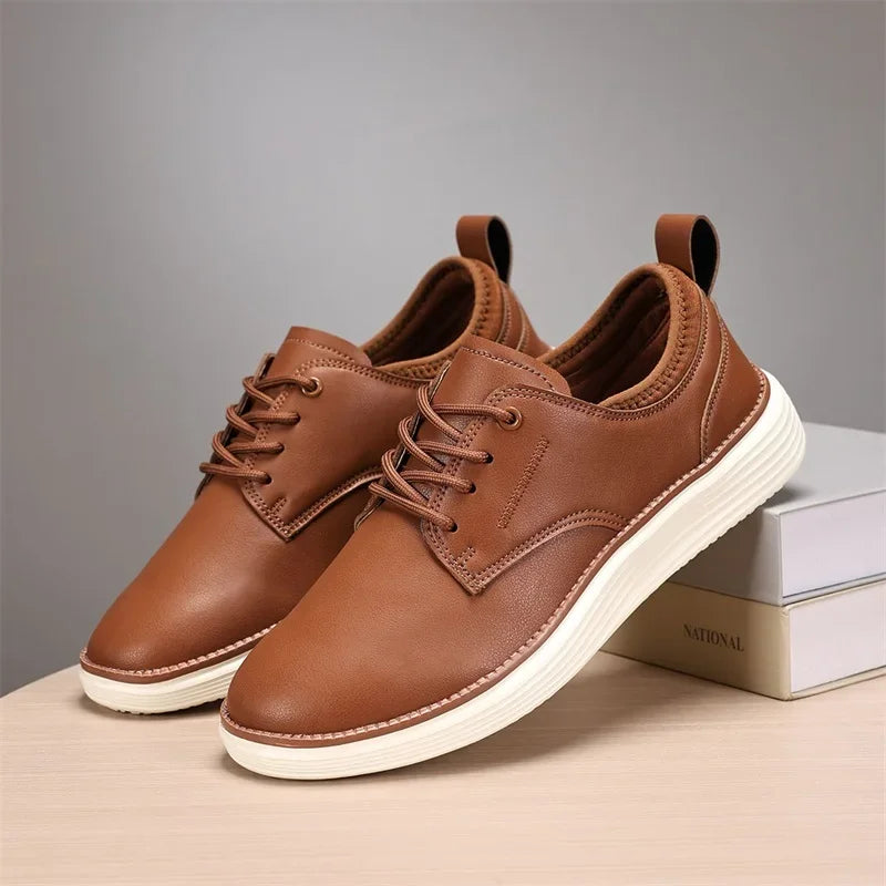 Vallemio Leather Sneakers