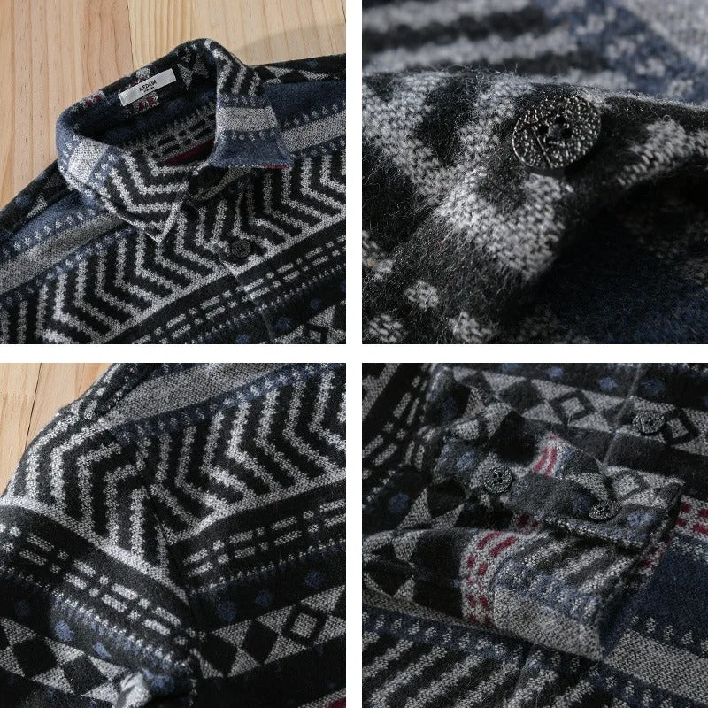 Oakern Dakota Western Flannel Shirt